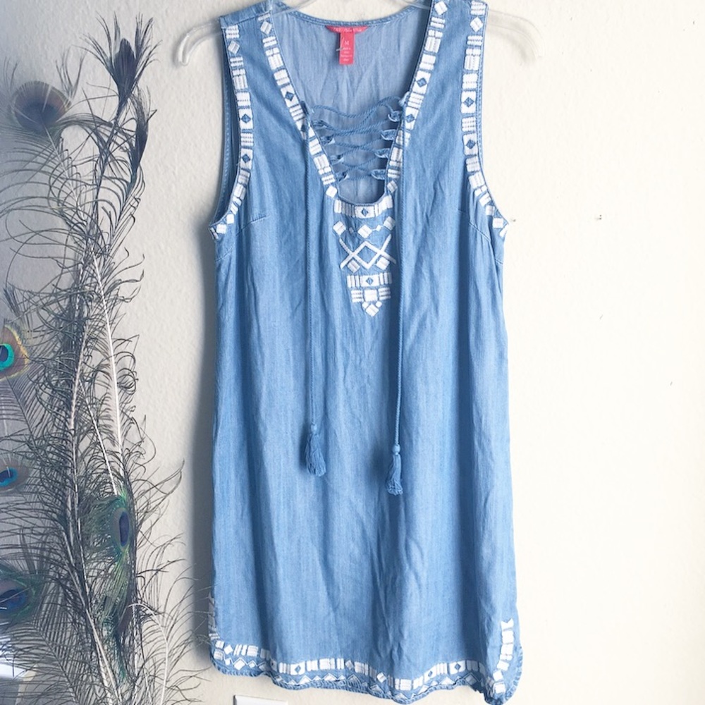 Chelsea & Violet Chambray Dress